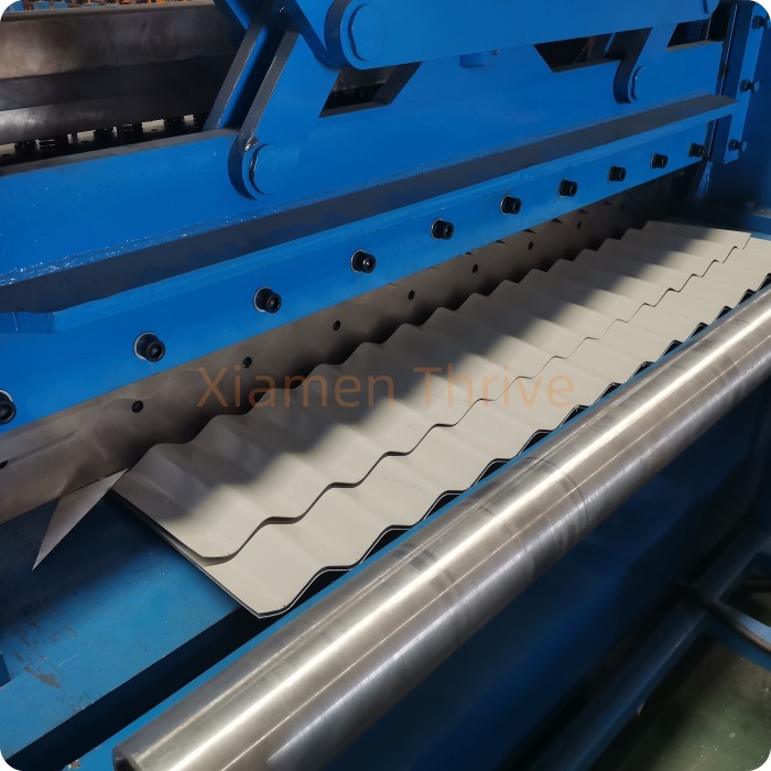 Grain Silo Corrugated Sheet Roll Forming Machine